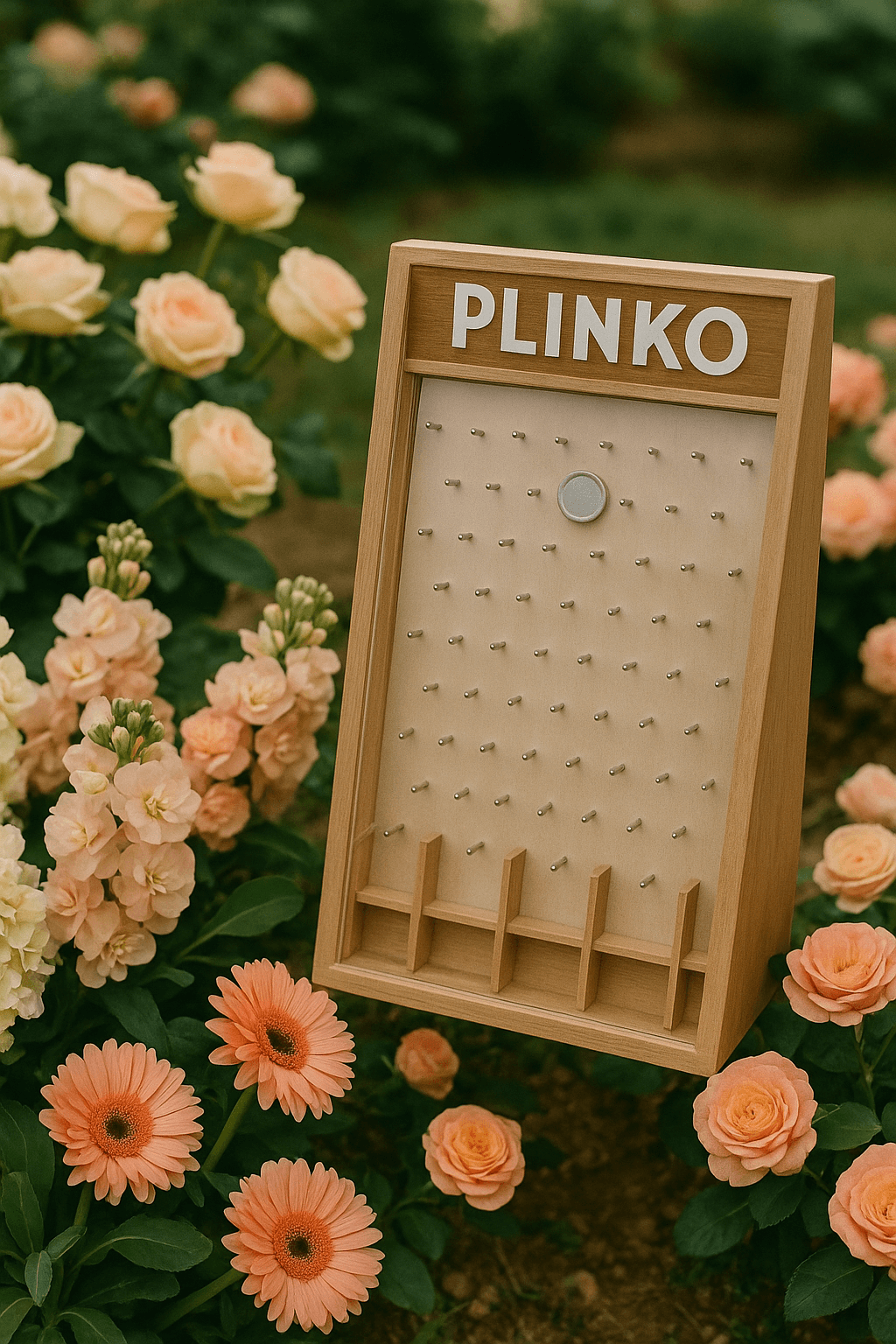 Florystyczna kompozycja Plinko